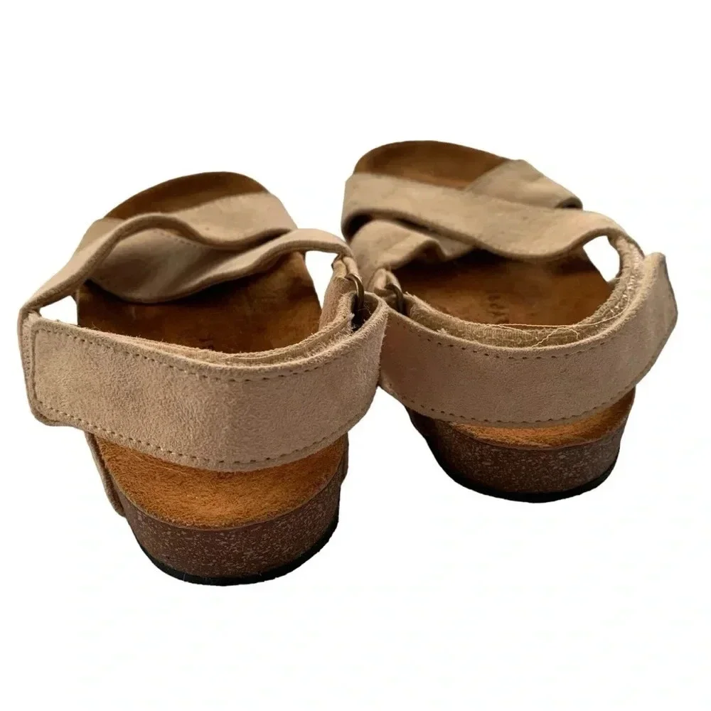 Scandic Gypsy Little Gypsy Pink Suede Sandal Size 12 Youth